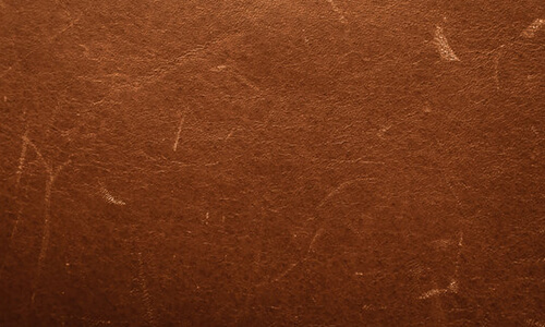 Distressed texture leather