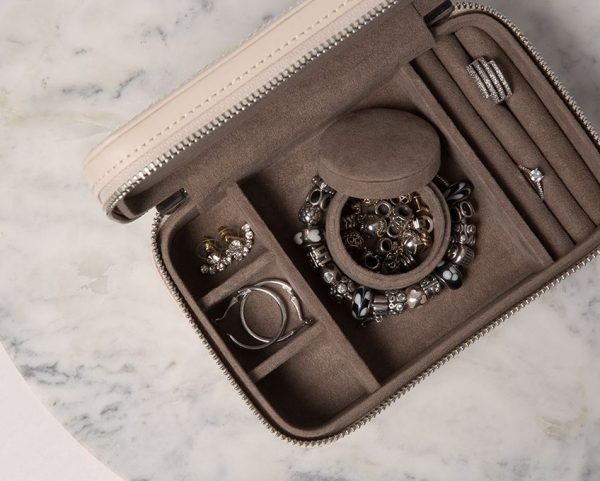 Custom high quality jewelry storage case 2-layers wooden jewelry box