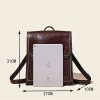 Women’s Cowhide Travel Waterproof Backpack