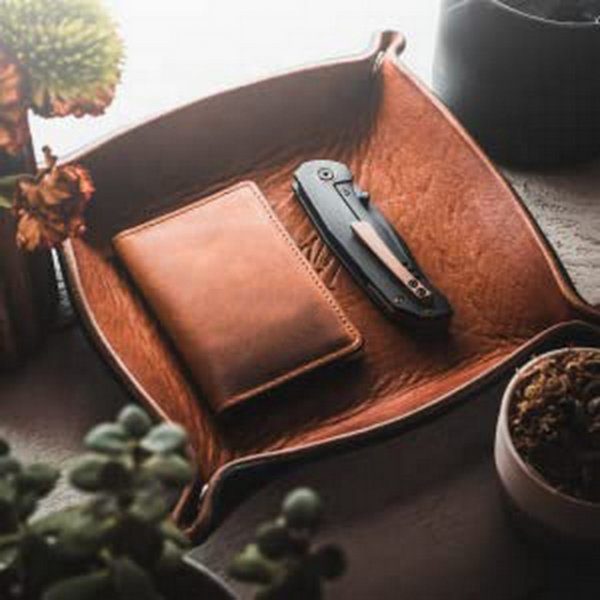High quality business small leather RFID wallet for men