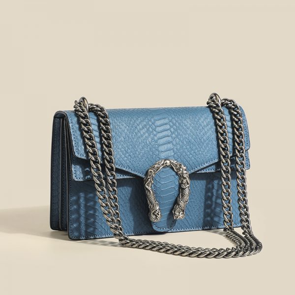 Luxury Artificial Leather Zipper Square Crossbody Handbags