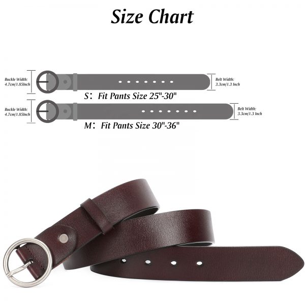 O ring Buckle Genuine Leather Belt Manufacturer