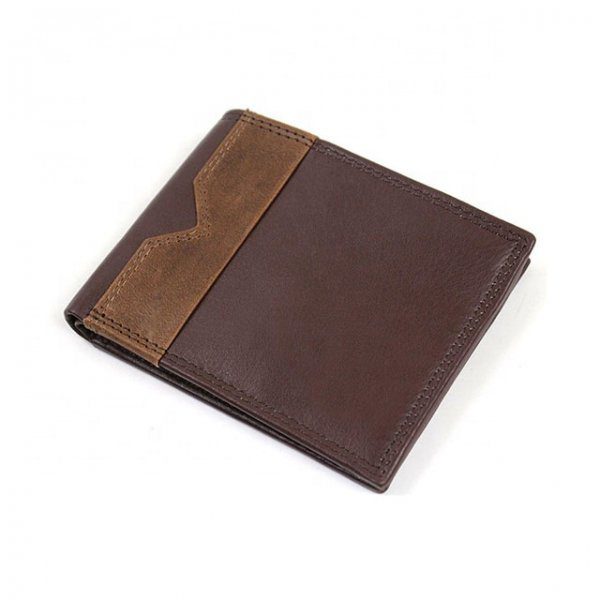 Wholesale slim leather Bi-Fold wallet for men