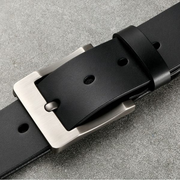 Black Brown Wholesale High Quality Cowhide Leather Belt