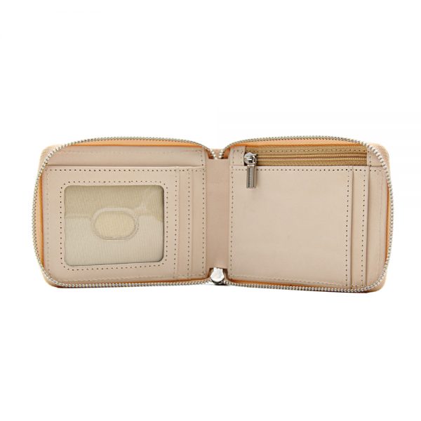 Coin Compartment Airtag RFID Protection Wallet for Women
