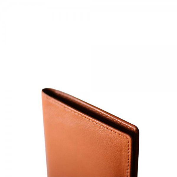 Rfid leather card holder wallet with coin pocket