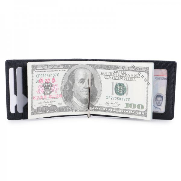 Premium Men’s RFID Money Clip Wallet