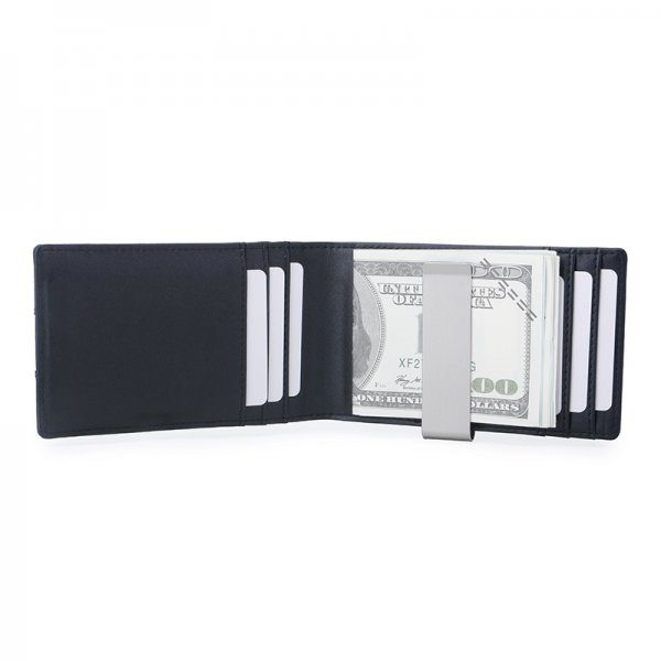Custom Slim Minimalist Money Clip Wallet