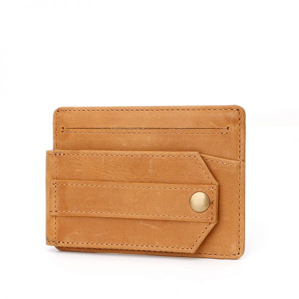 Young fashion Guita RFID blocking credit card leather holder
