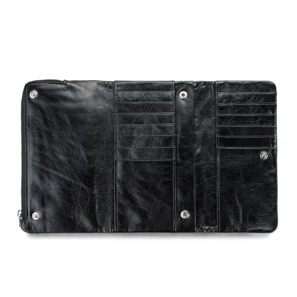 Ladies card holder leather wallet