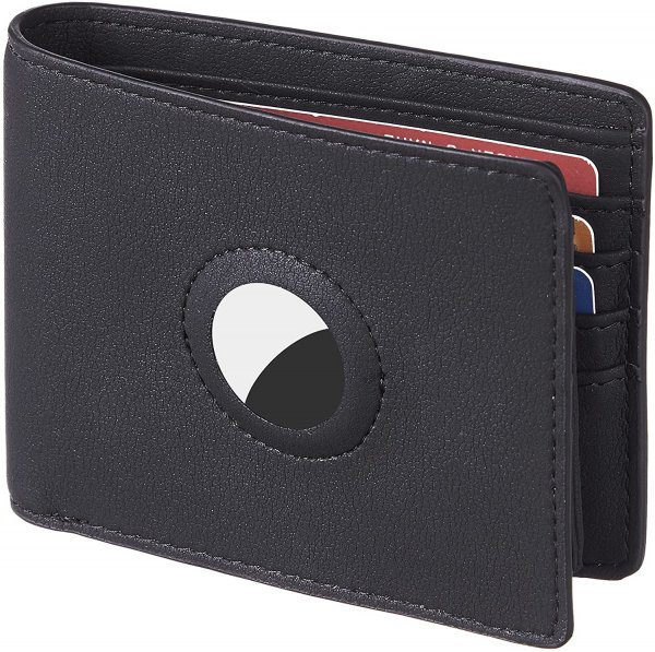 Mens Wallet for Air Tag RFID Blocking with 2 ID Windows