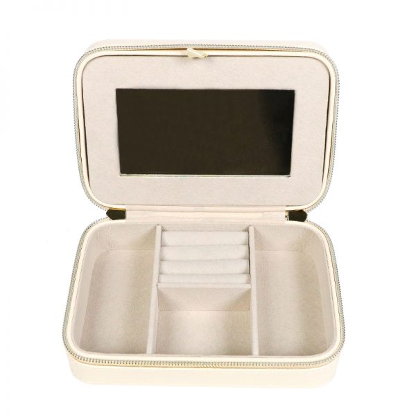PU Leather White Velvet packaging box
