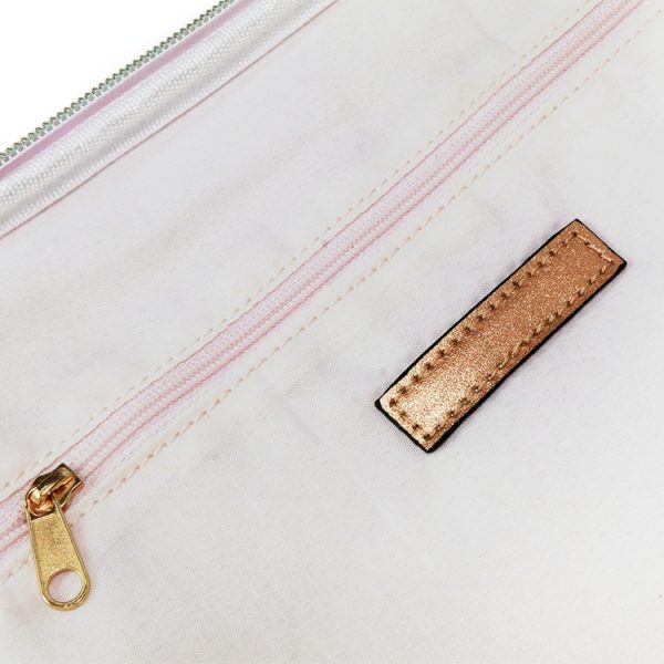 Oem Eco-friendly Folding holographic pouch Travel makeup bag