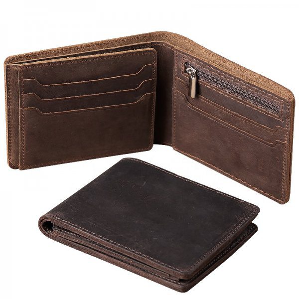 Hot Sales Custom Men Wallet RFID Blocking Leather Wallet