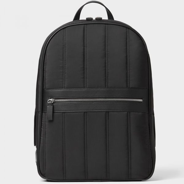OEM custom logo black waterproof laptop backpack