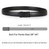 Men’s no holes with Automatic Buckle Leather Belt