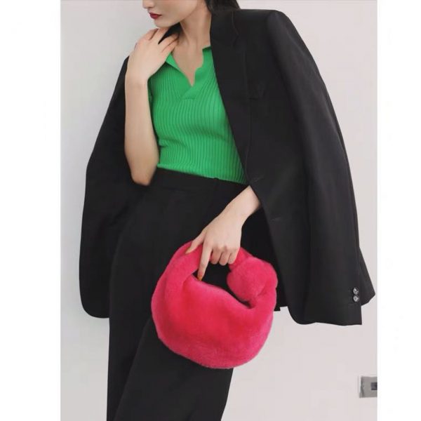 Fashion Trending Winter Curly Fur handbags