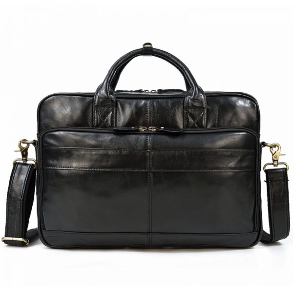 Full Grains Italian Leather Briefcase for Women & Men