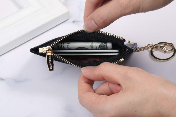Women’s Fashion Small Leather Card Holder