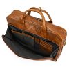 Full Grains Italian Leather Briefcase for Women & Men
