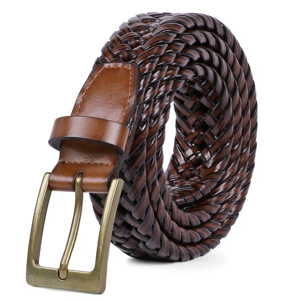 Vintage Genuine Leather Cowboy Men’s Belt