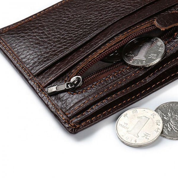Hot Sale business men leather designer wallet