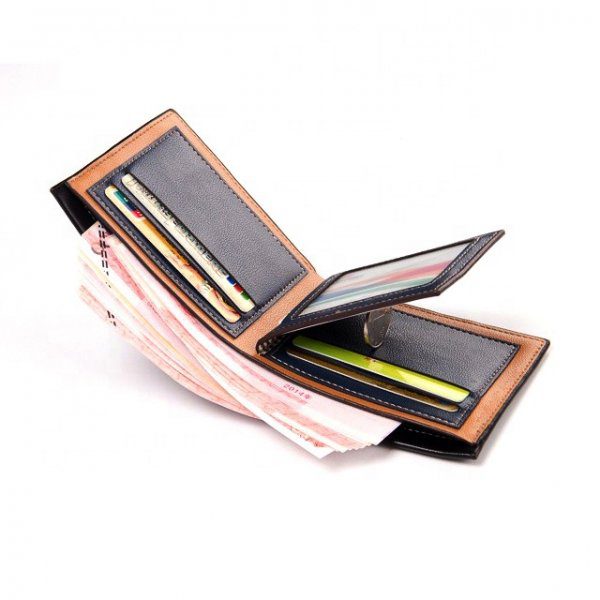 Genuine leather RFID Blocking Credit Card Holder wallet