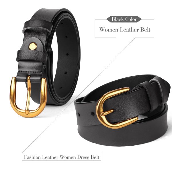 Custom Genuine Leather Fashion Ladies Belt
