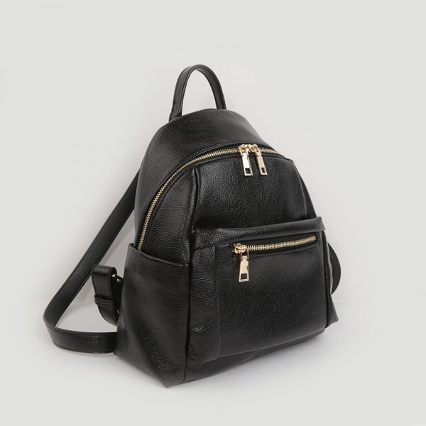 Fashion Multi-function Ladies PU Leather Small Backpack