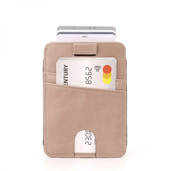 Elastic credit card holder fashion design