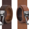 Custom high quality Double sides rotatable pin buckle belt