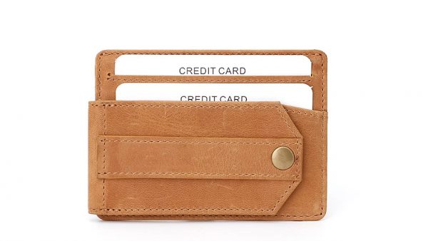 Young fashion Guita RFID blocking credit card leather holder