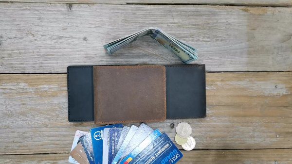 Hot Sales Custom Men Wallet RFID Blocking Leather Wallet