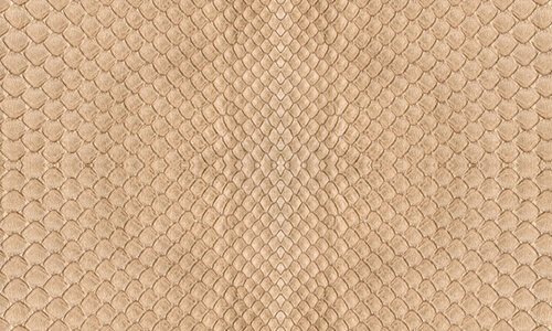 Snake texture leather