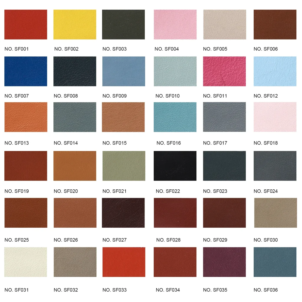 full grain leather color chart smooth leather